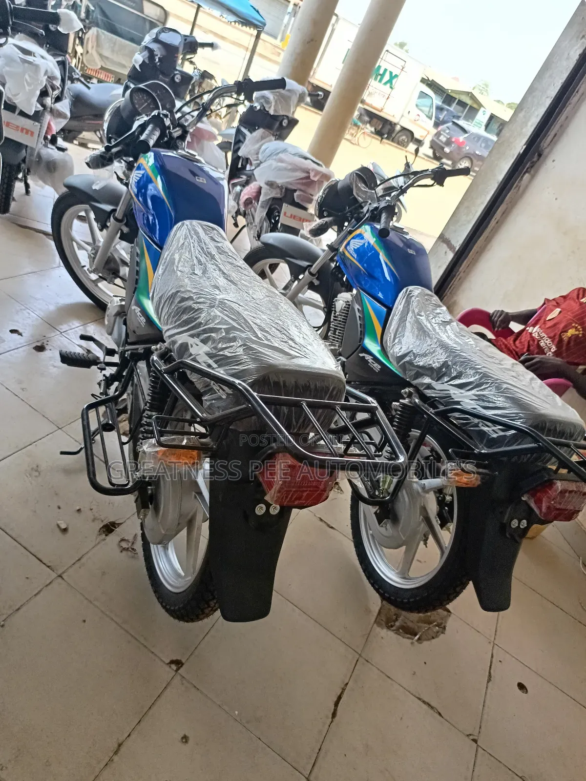 New Motorcycle 2025 Blue