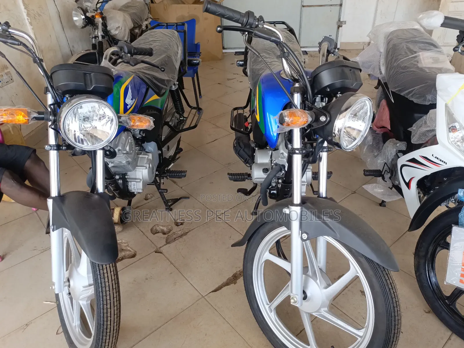 New Motorcycle 2025 Blue
