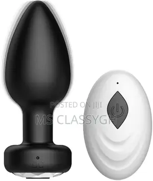 Wireless Remote Anal Plug Vibration Silicone Anal Plug