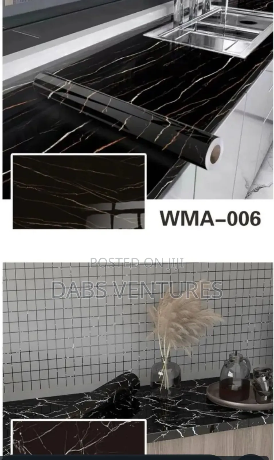 Luxury Marble Stickers. Multifunctional and Easy to Clean