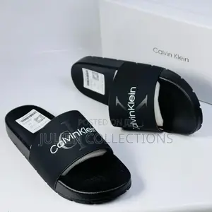 Calvin Klein Slide Black and White