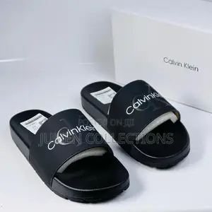 Calvin Klein Slide Black and White