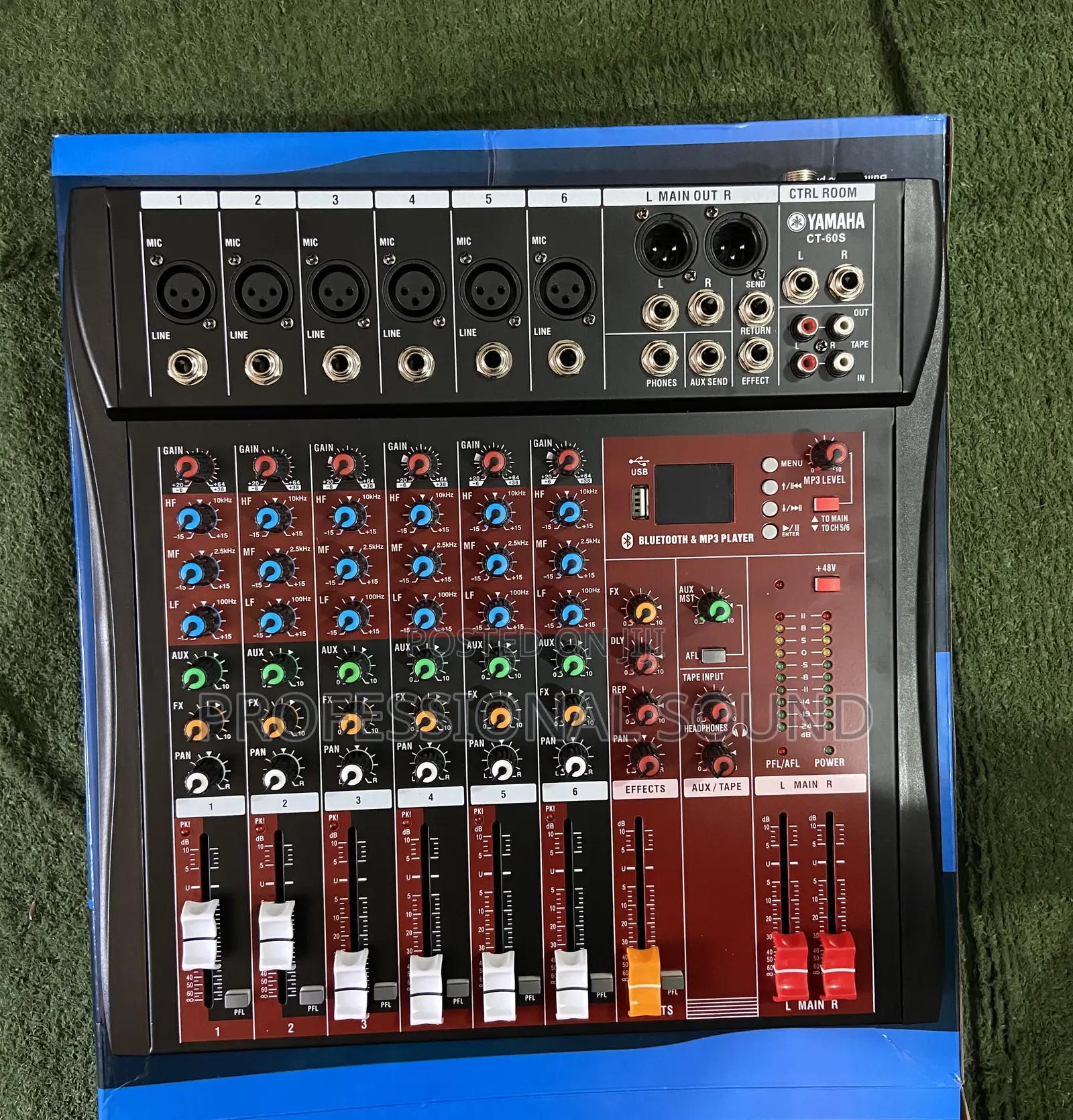 Yamaha 6 Channel Mixer