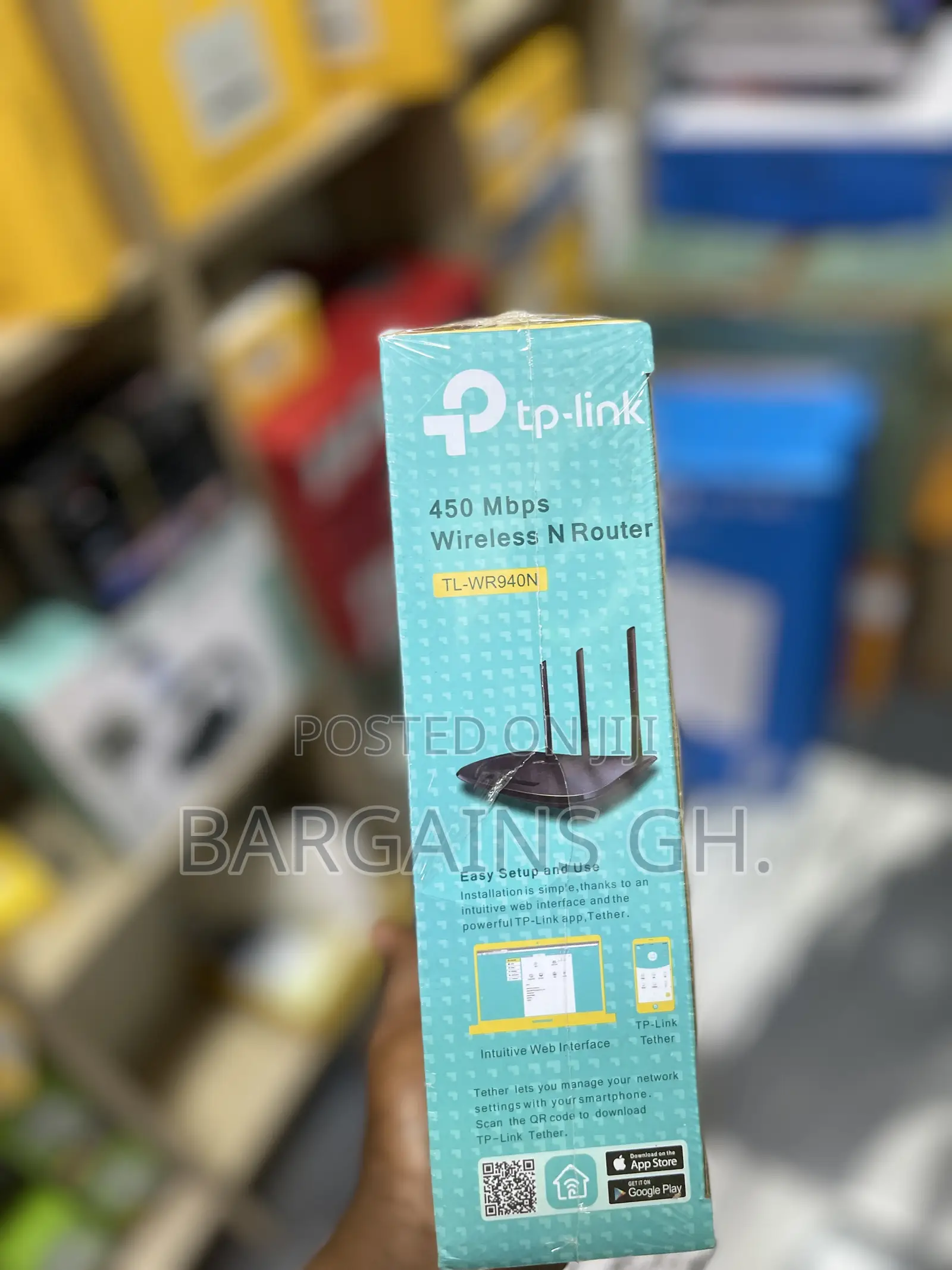 Tp-Link Tl-Wr940n Wireless N Router Network Range Extender