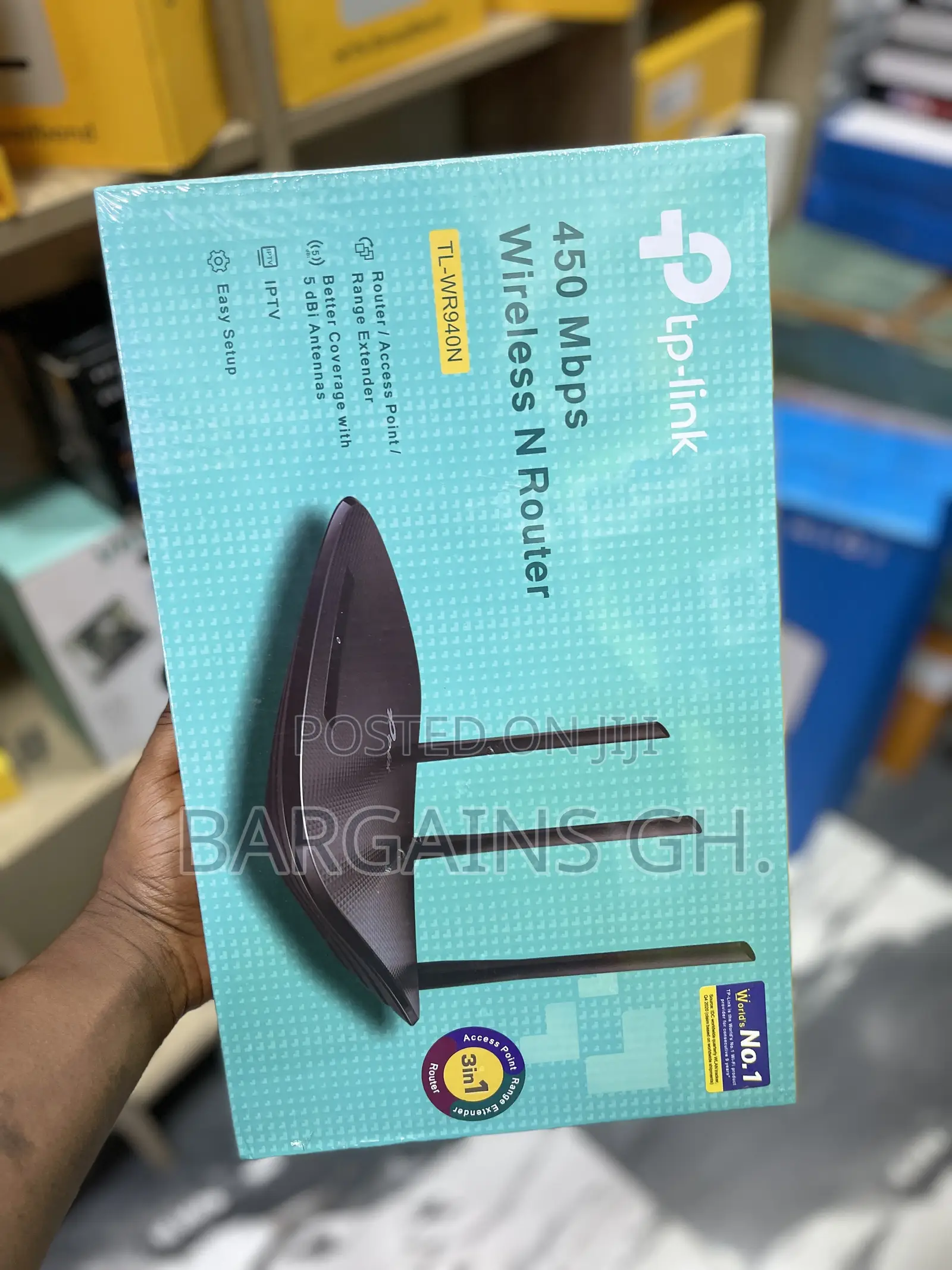 Tp-Link Tl-Wr940n Wireless N Router Network Range Extender