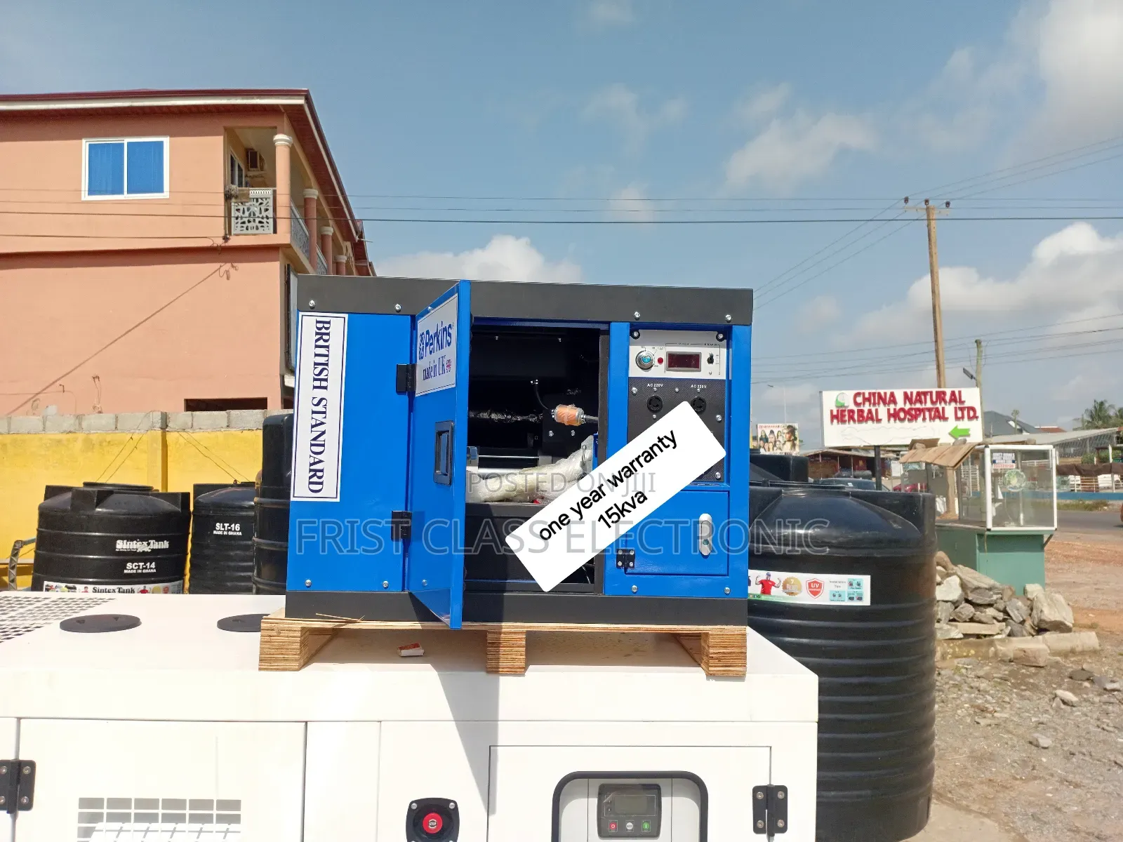 Highly Capacitated Capacitated 15kva Silent Diesel Genset