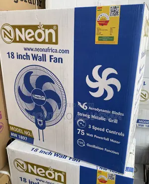 Wall Fan 18 Inches/ Neon