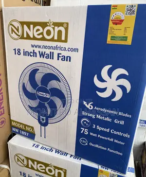 Wall Fan 18 Inches/ Neon