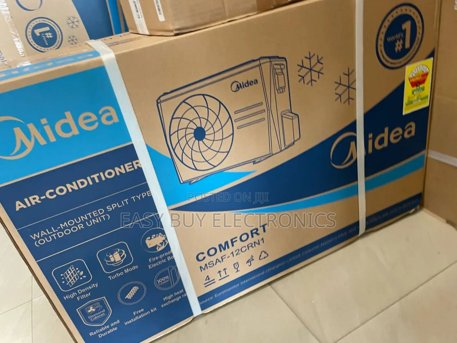 Silent Operation Midea 1.5 Horse Power Smart Ac