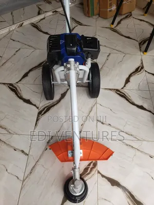 Wadfow Hand Push Gasoline Grass Trimmer Bush Cutter