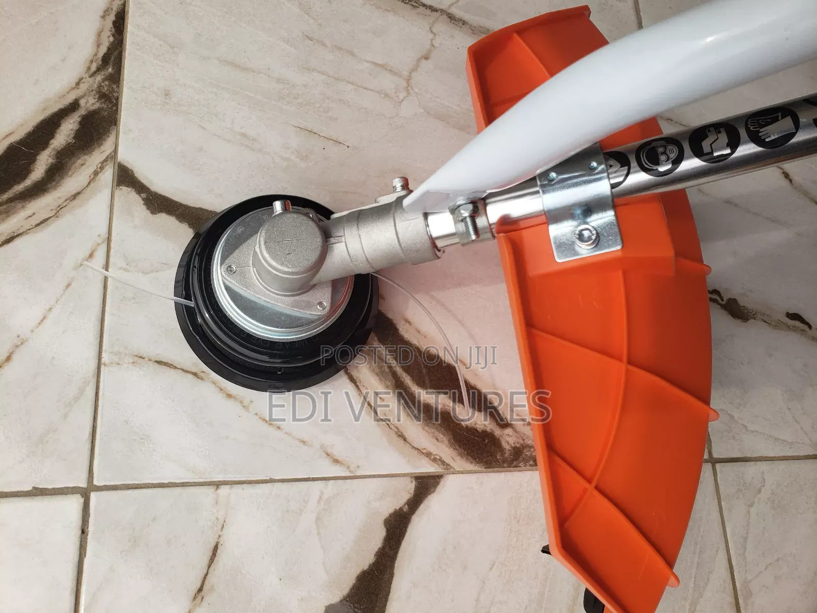 Wadfow Hand Push Gasoline Grass Trimmer Bush Cutter