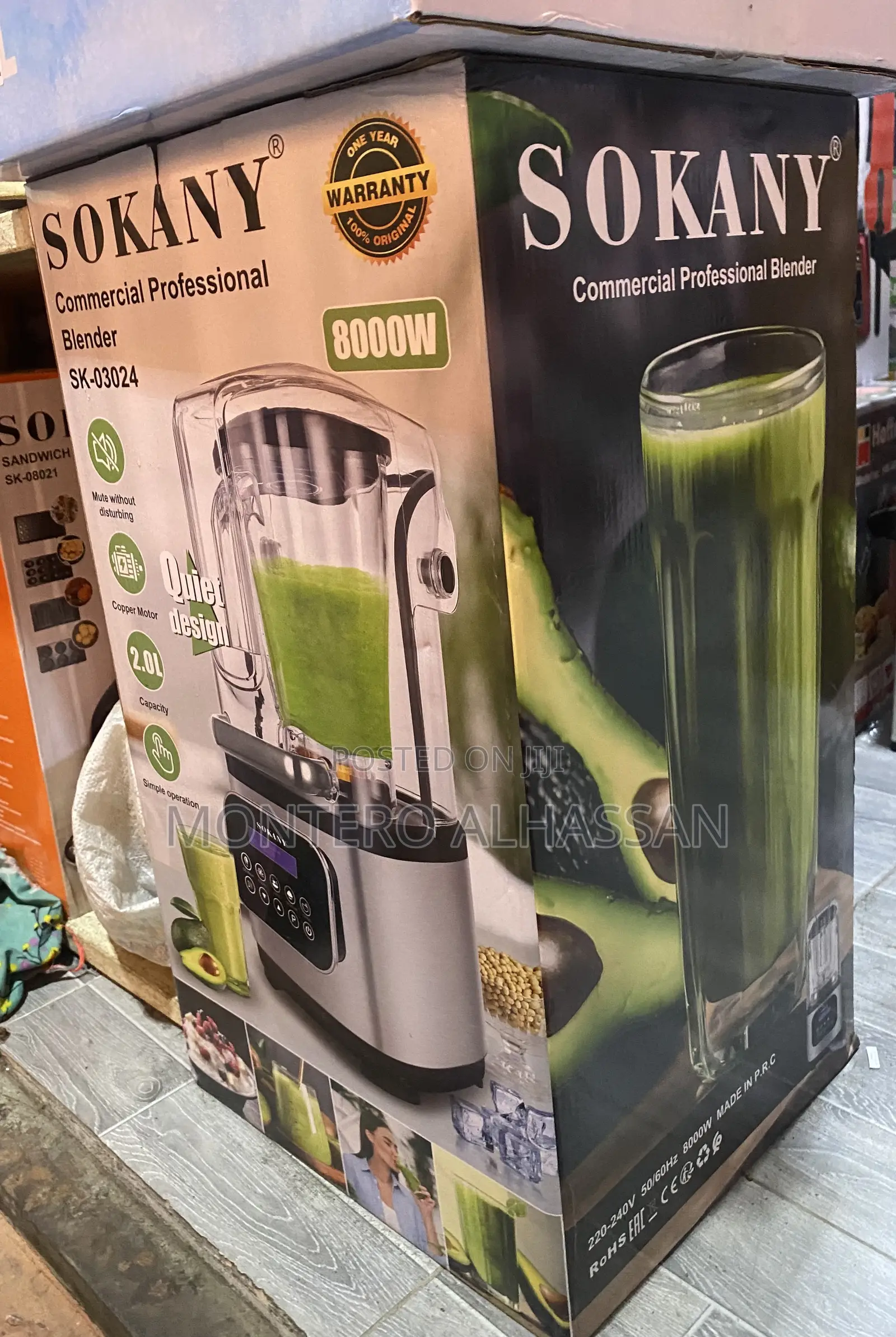Sokany Commercial Blender