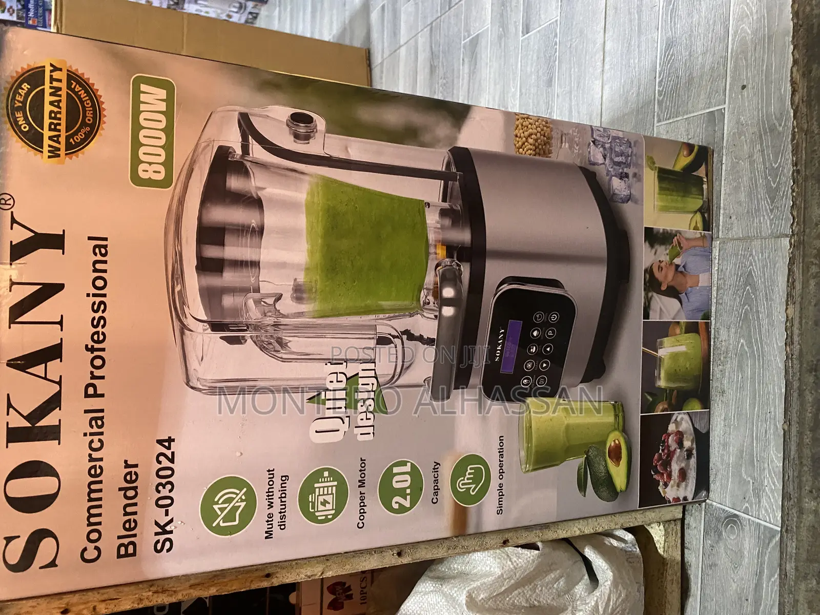 Sokany Commercial Blender