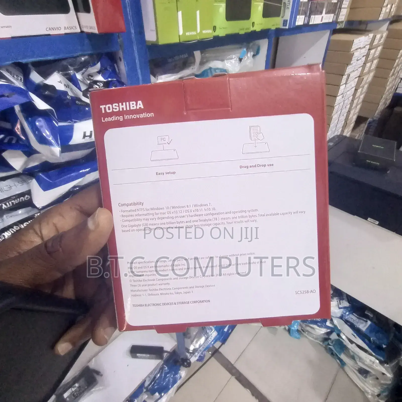 Hard Drive Case for External Drive