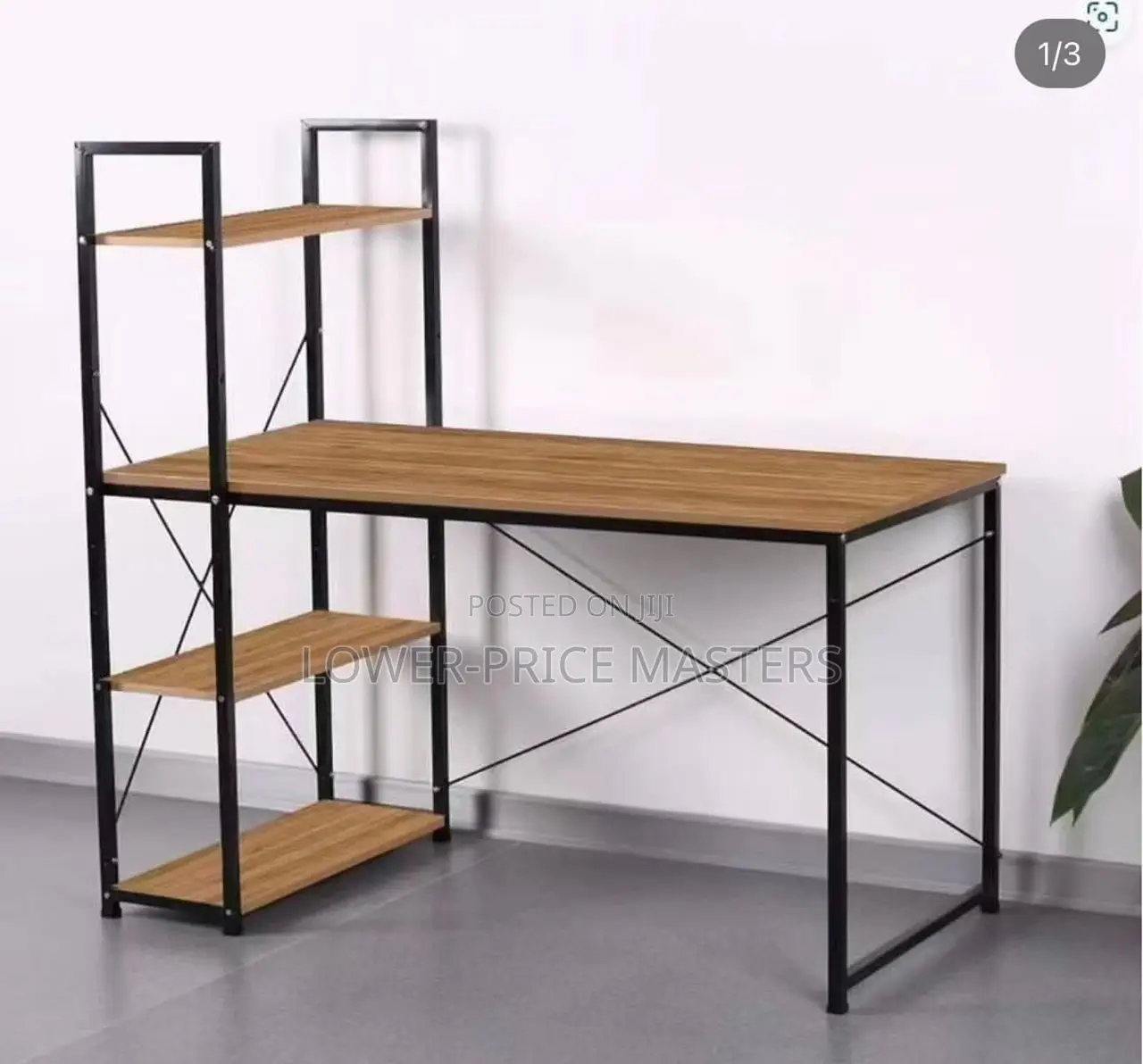 Modern Table With Shelves