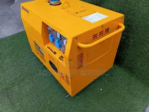 Effective 10kva Diesel Engine Geneset Yellow Perkins Geneset