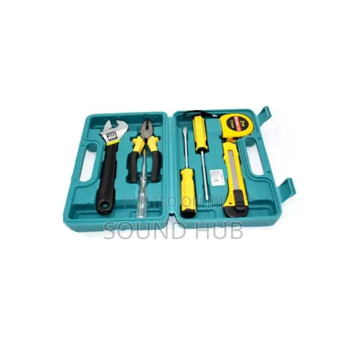 8-Piece Emergency Tool Box Set Home Car Tool Repair