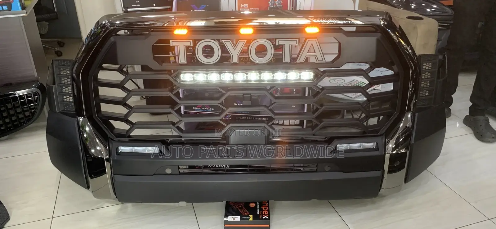 Toyota Tundra Front Bumper Complete 2021-2024