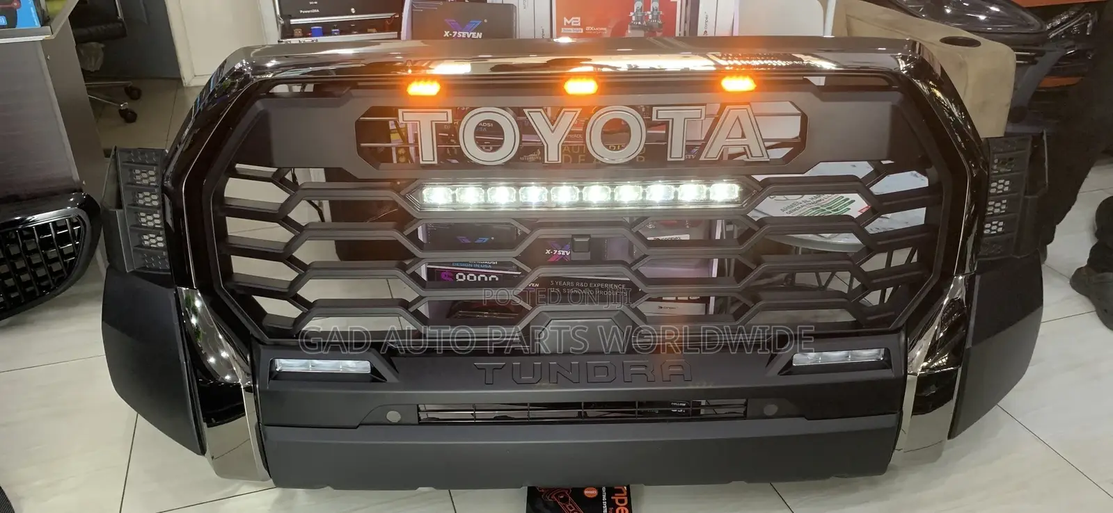 Toyota Tundra Front Bumper Complete 2021-2024