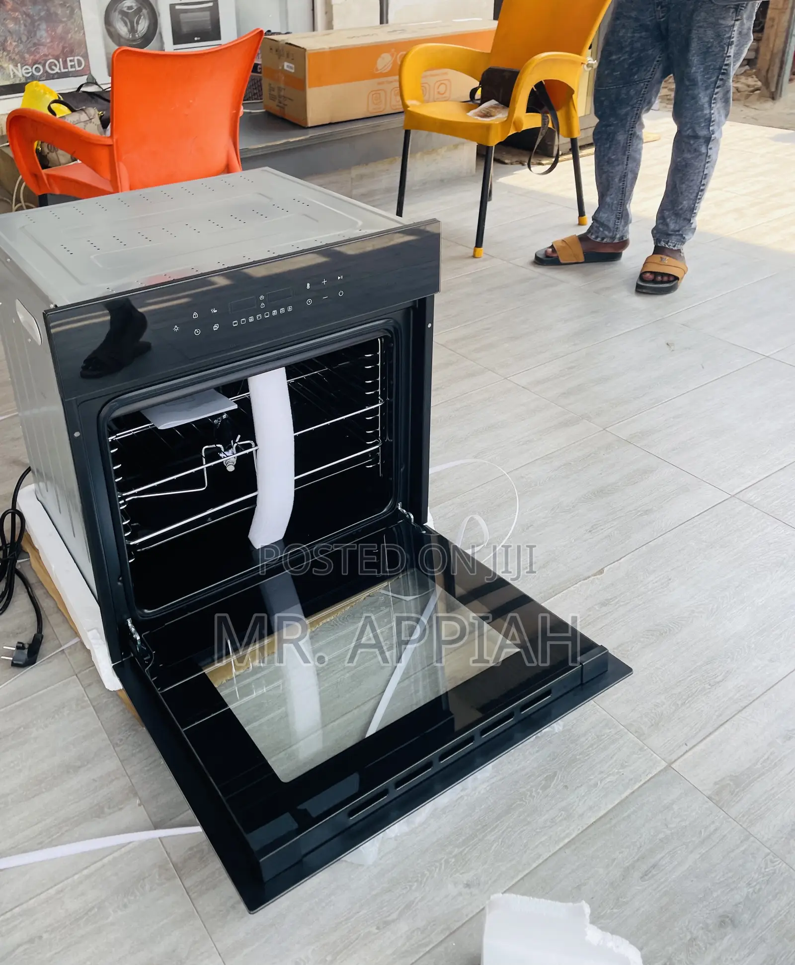 Premium Design Kenwood 60cm Touch Screen Oven(Black).