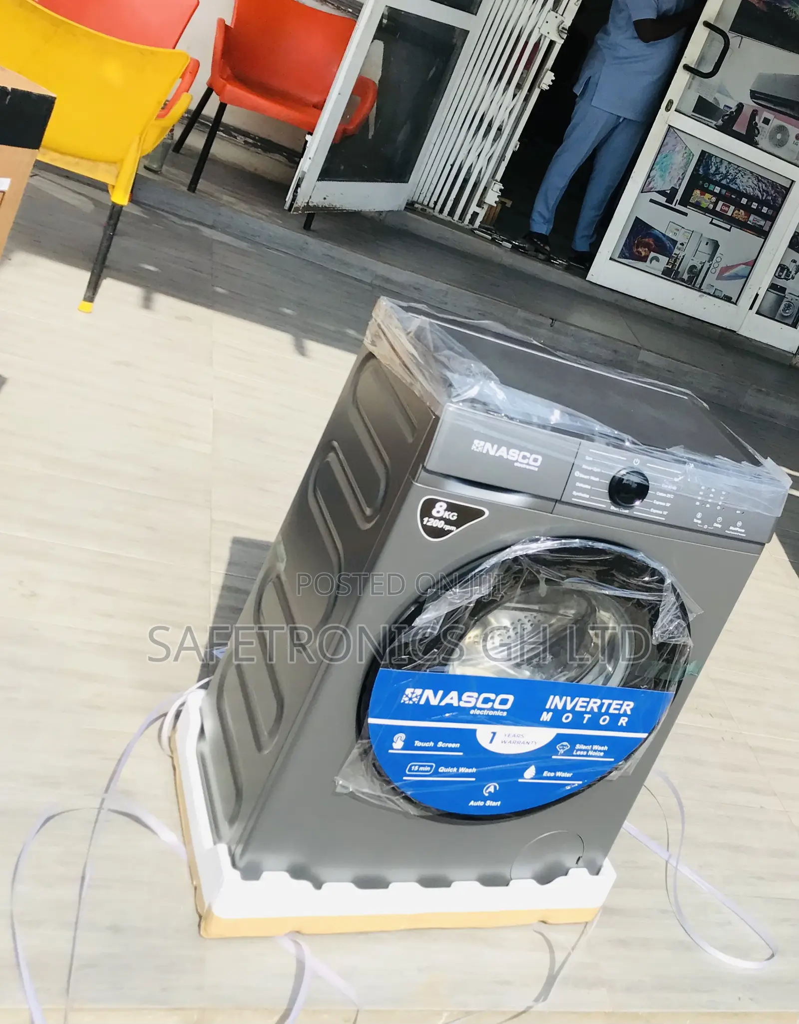 Shop Massive Fullauto 8kg Inverter Nasco Front Load Washer