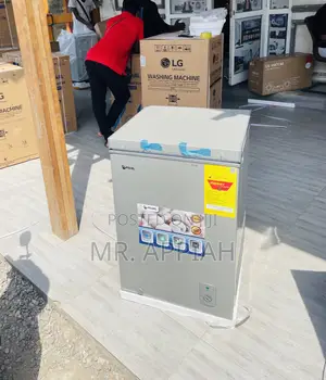 Get Unique Pearl Single Door Freezer(100l)Silver