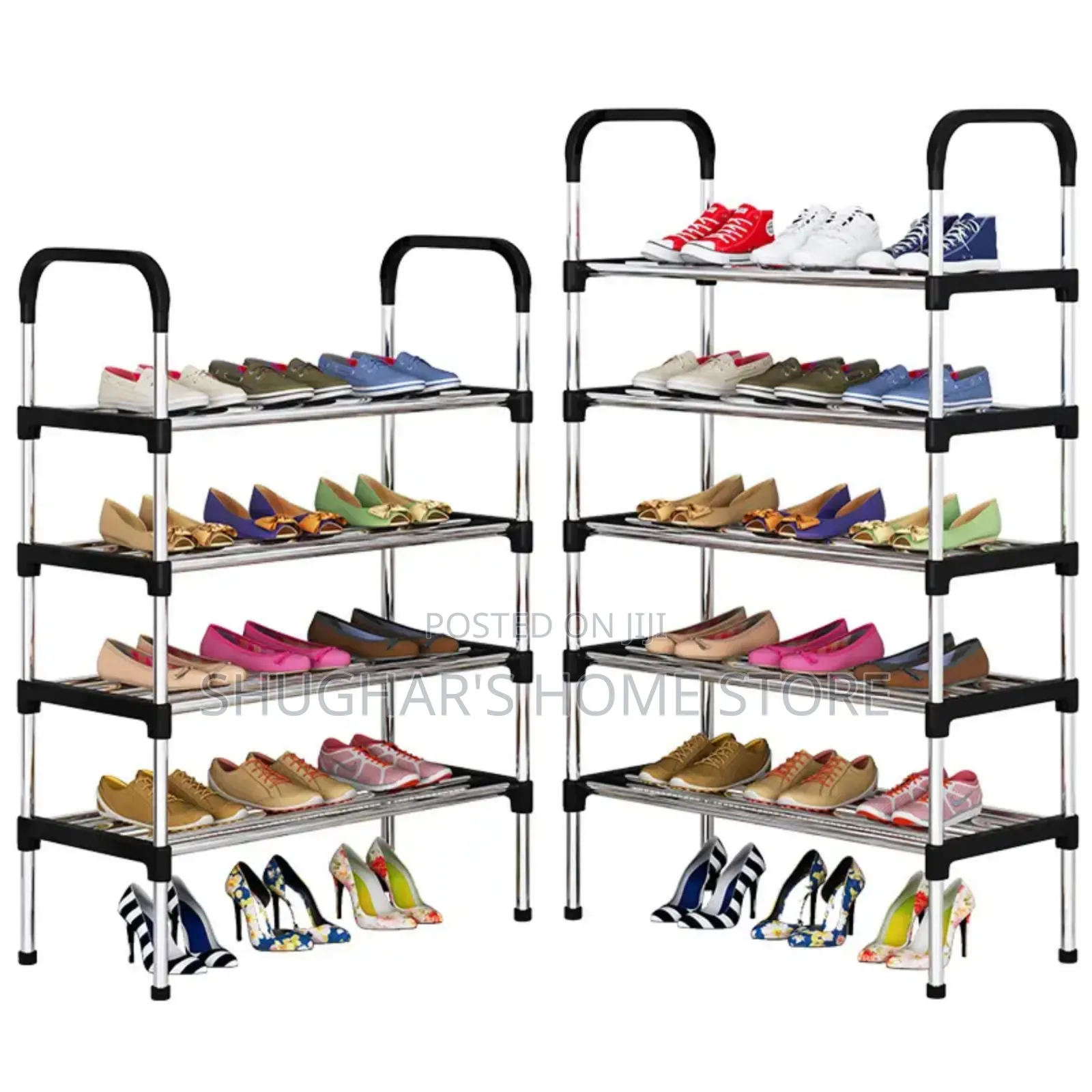 5 Tier Shoe Organiser Rack
