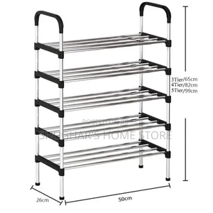 5 Tier Shoe Organiser Rack