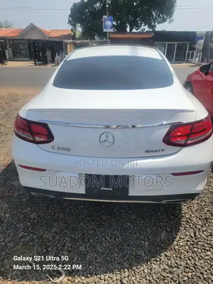 Mercedes-Benz C300 Base C300 AWD 4MATIC Cabriolet 2019 White