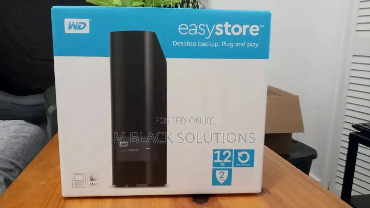 12tb Wd Easystore Usb 3.0 Desktop External Drive