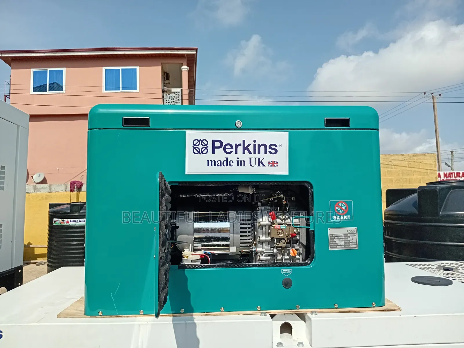 Perkins Generator Silent Diesel 18kva Generator