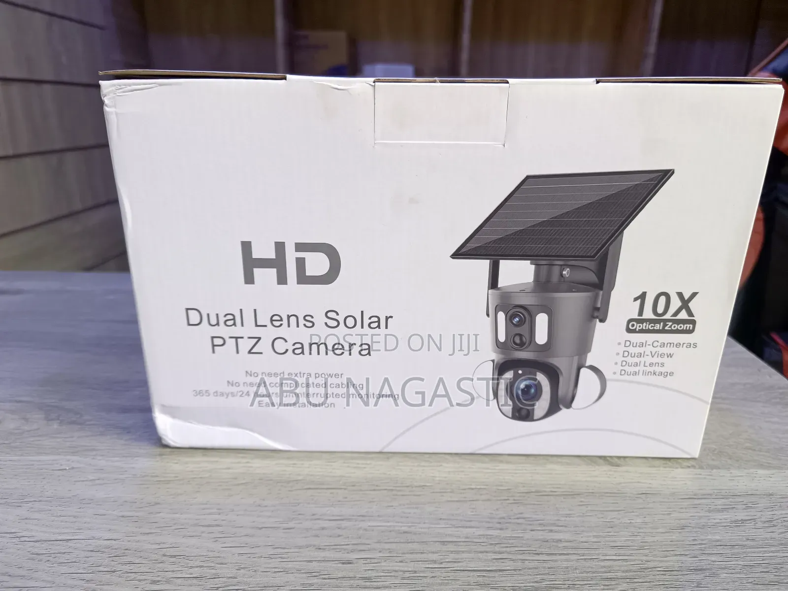 Dual Screen 4g Solar Camera
