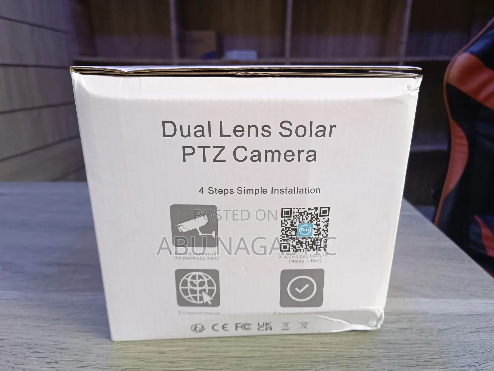 Dual Screen 4g Solar Camera