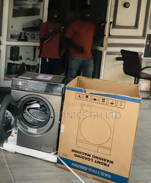 Original Smart Nasco 11kg Front Load Grey Fullauto Washer