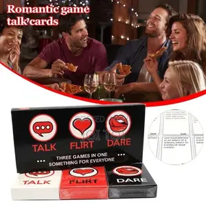 Talk, Flirt, Dare Card Game