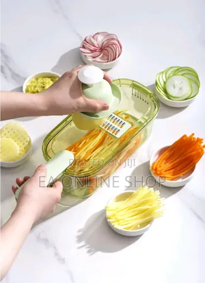 Multifunctional 6 Blades Vegetable Fruit Slice Cutter Grater