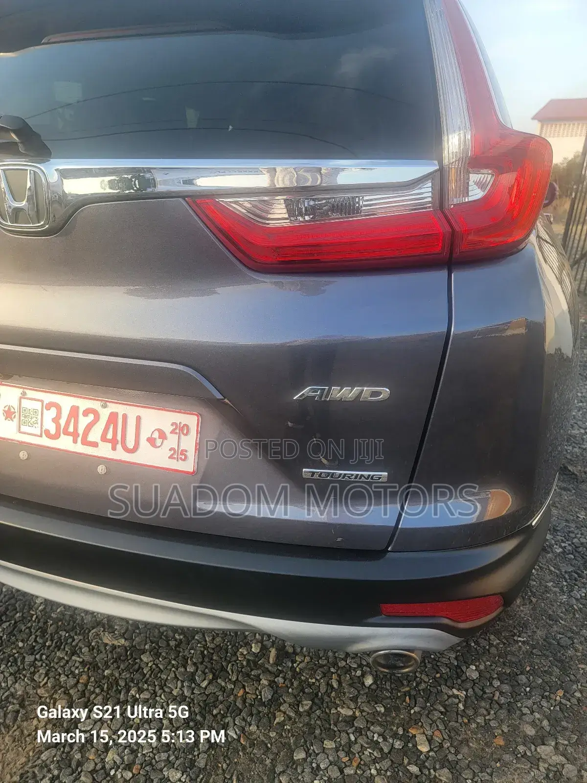 Honda CR-V Touring AWD 2019 Gray