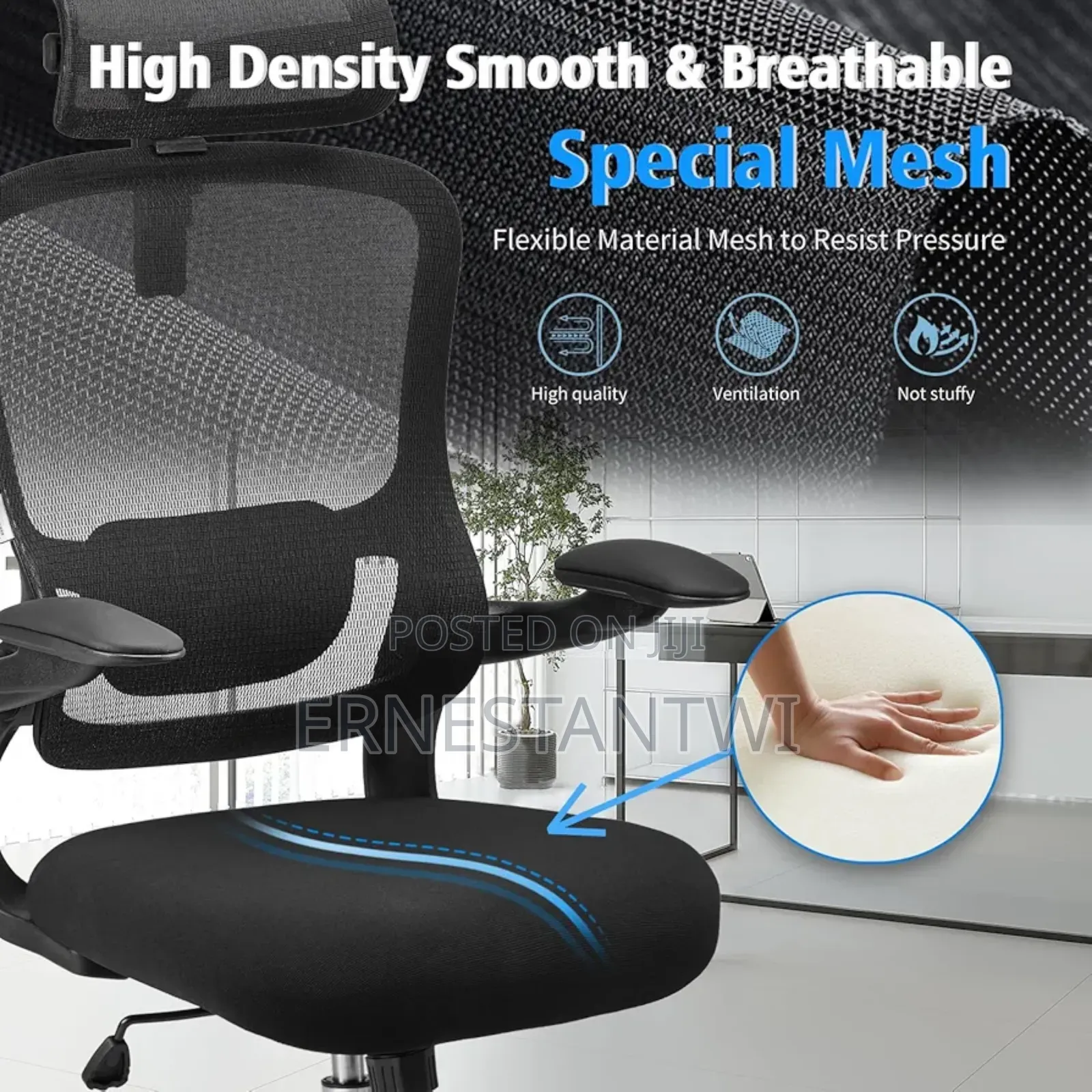Ergonomic Luxury Mesh Chair From Ximstar, Uk
