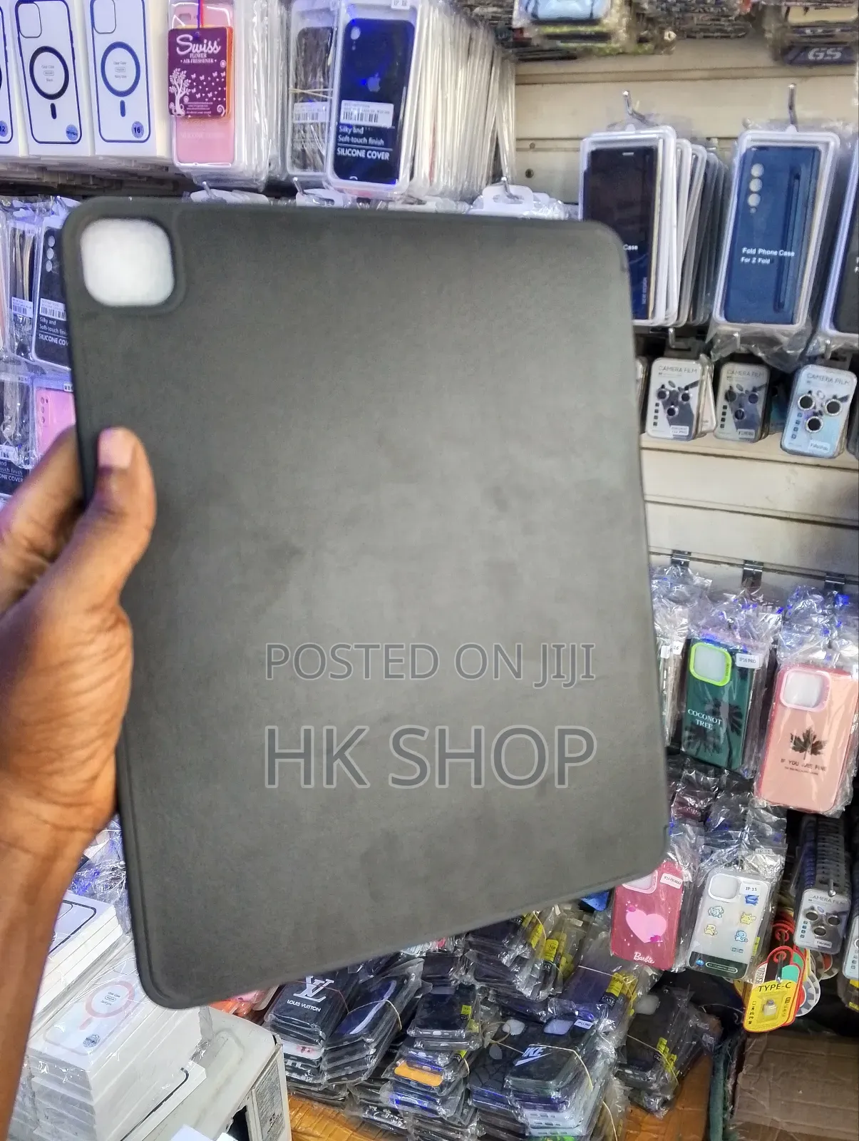 Smart Cover Case for iPad Pro 13 With Pencil Space - Black