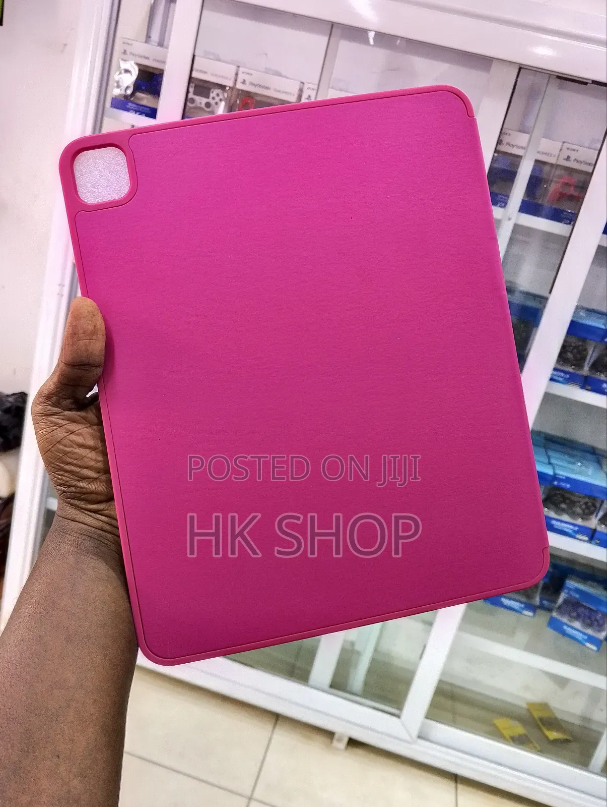 Smart Cover Case for iPad Pro 13 With Pencil Space - Pink