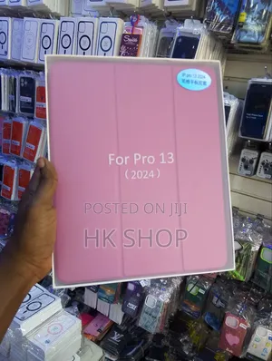 Smart Cover Case for iPad Pro 13 With Pencil Space - Pink