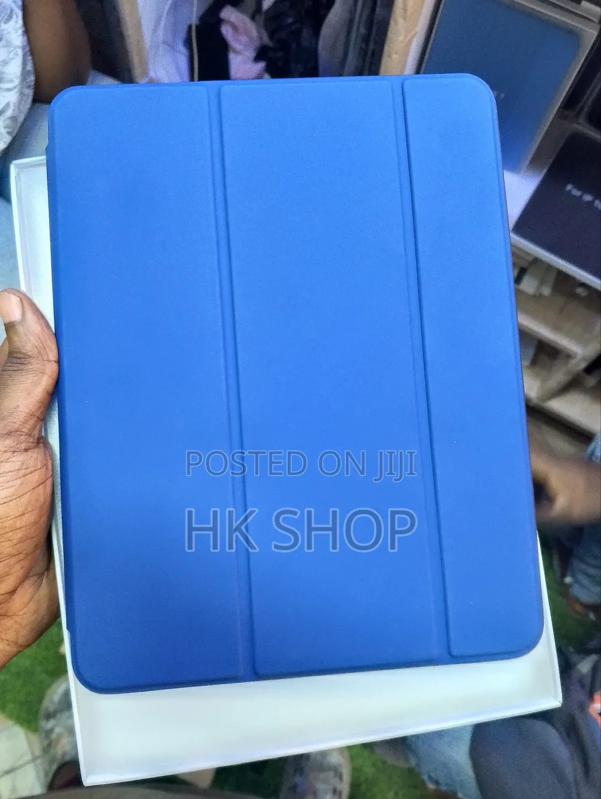 Smart Cover Case for iPad Pro 13 With Pencil Space - Blue