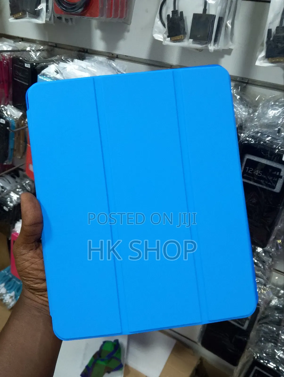 Smart Cover Case for iPad Pro 13 With Pencil Space - Blue