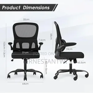High Back Ergonomic Chair From Farini, Uk