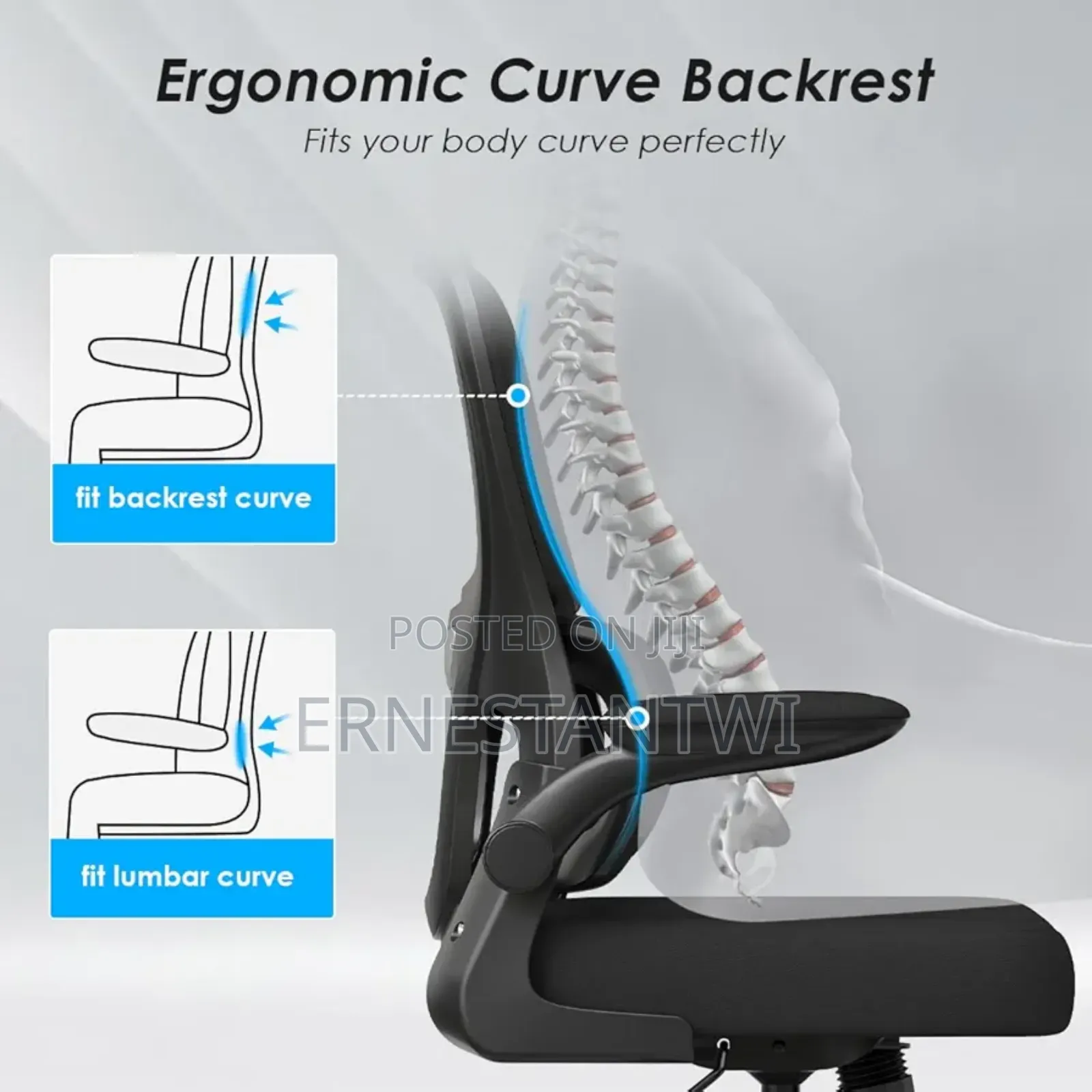 High Back Ergonomic Chair From Farini, Uk