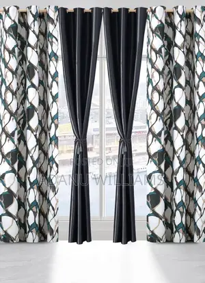 Luxury 4in1 Curtains Set ( Available in Different Colors)