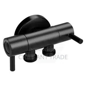 Double Angle Valve Black