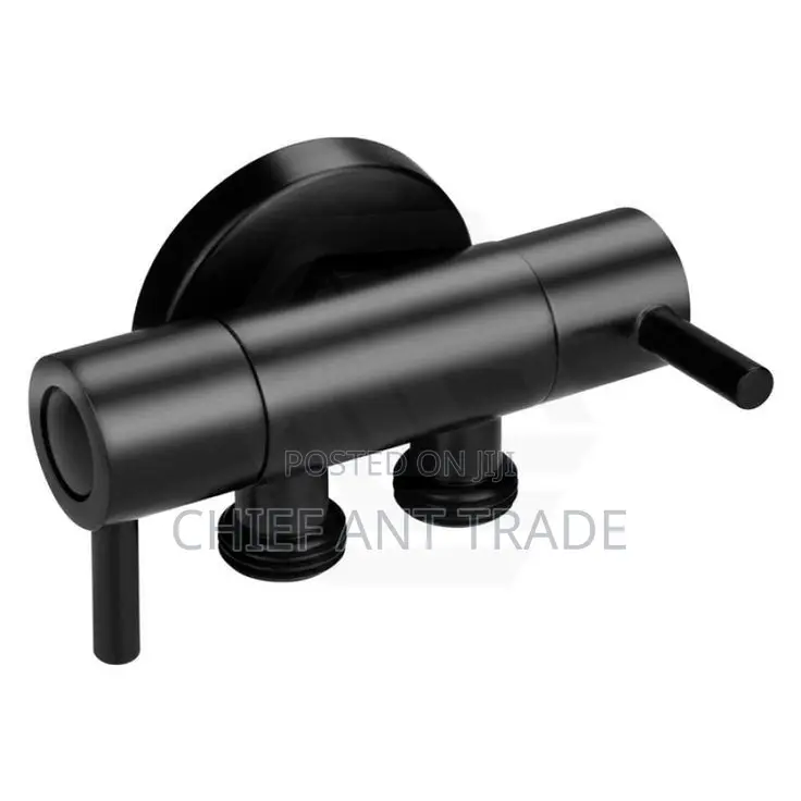 Double Angle Valve Black