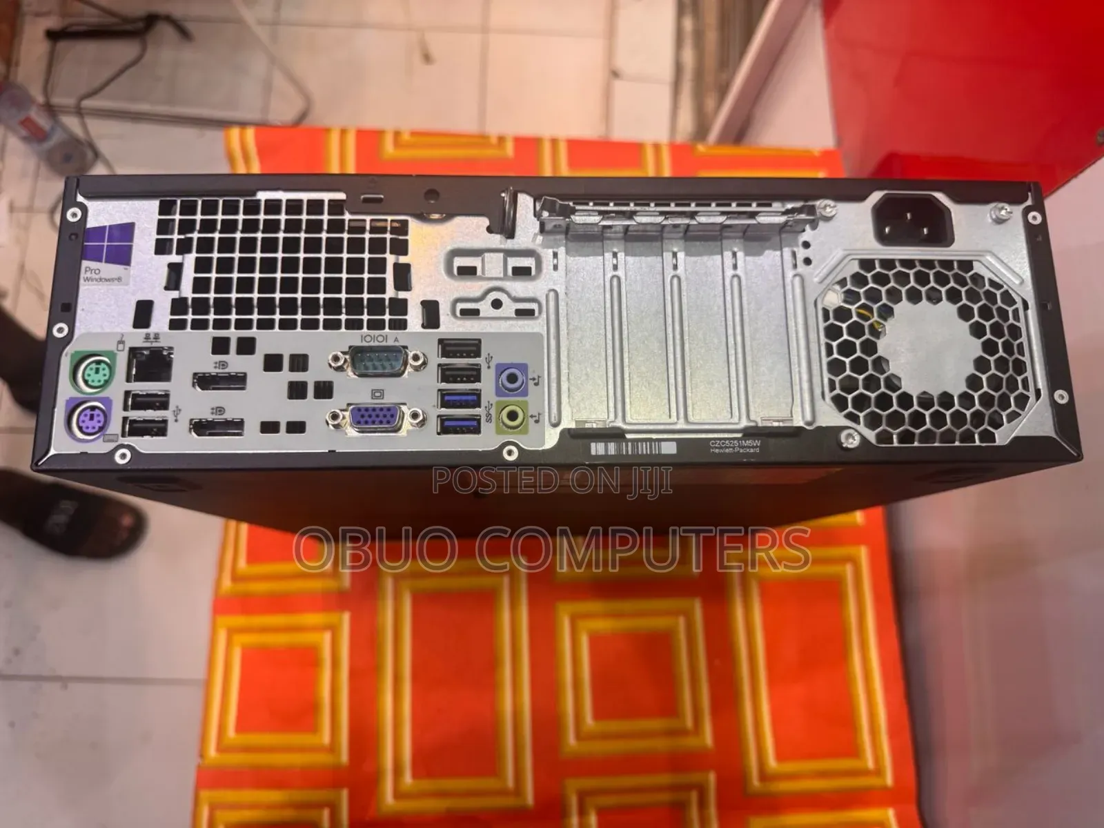 Desktop Computer HP ProDesk 600 G1 8GB Intel Core I5 HDD 500GB
