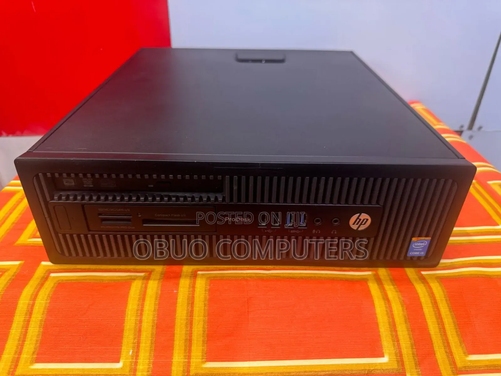 Desktop Computer HP ProDesk 600 G1 8GB Intel Core I5 HDD 500GB